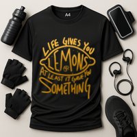 Live Gives You Lemon Air At Least It Gave You Something Cooling Performance Crew T-Shirt