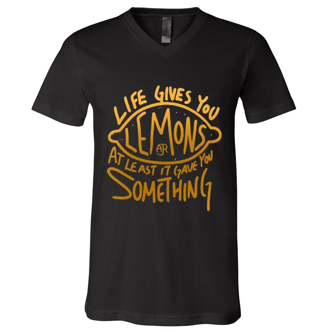 Live Gives You Lemon Air At Least It Gave You Something V-Neck T-Shirt