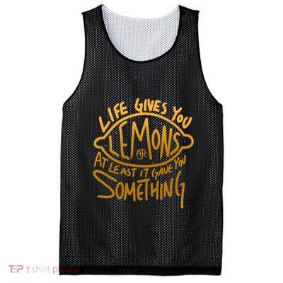 Live Gives You Lemon Air At Least It Gave You Something Mesh Reversible Basketball Jersey Tank