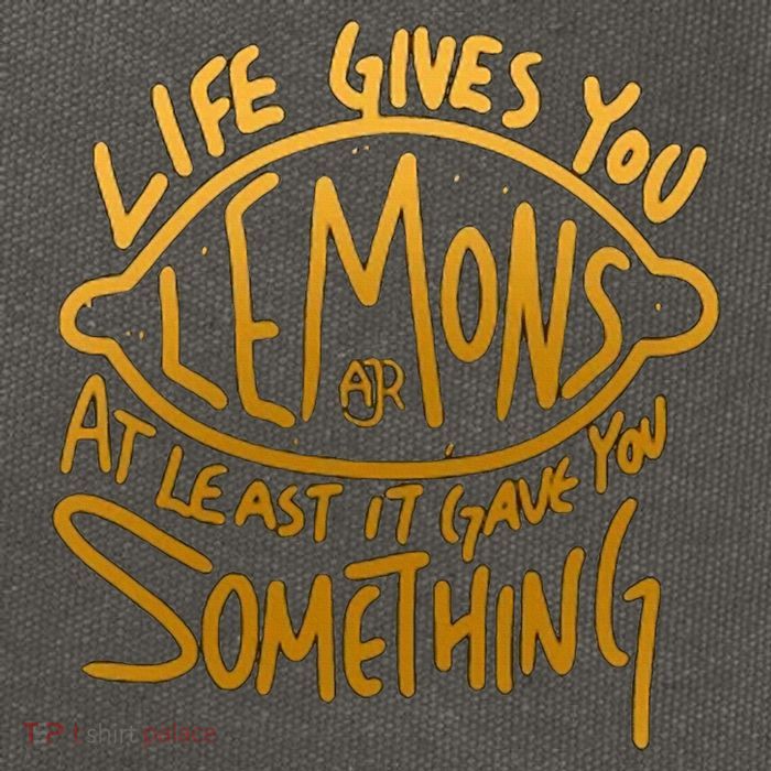 Live Gives You Lemon Air At Least It Gave You Something Cotton Canvas Backpack