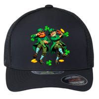 Leprechaun Gridd Y Dance St Patricks Day Flexfit Unipanel Trucker Cap