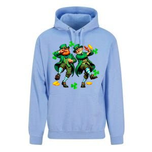 Leprechaun Gridd Y Dance St Patricks Day Unisex Surf Hoodie