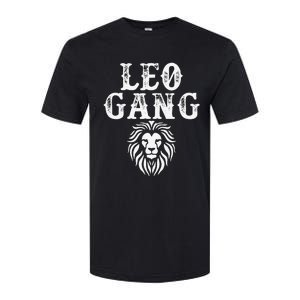 Leo gang Zodiac Sign astrology July August Birthday Leo Softstyle CVC T-Shirt