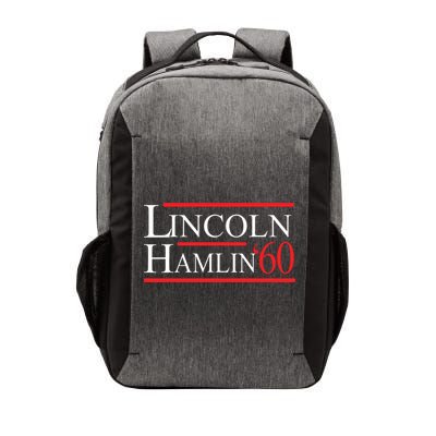 Lincoln Hamlin 60 Campaign Republican Democrat Vector Backpack