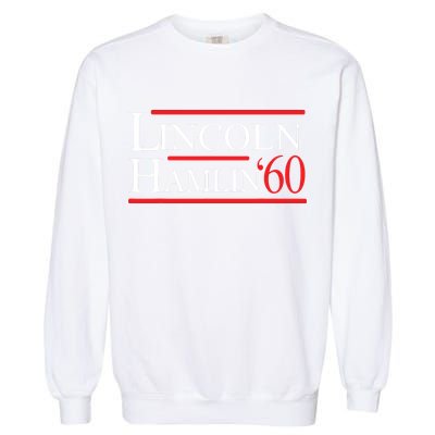 Lincoln Hamlin 60 Campaign Republican Democrat Garment-Dyed Sweatshirt