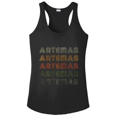Love Heart Artemas Grunge Vintage Style Black Artemas Ladies PosiCharge Competitor Racerback Tank