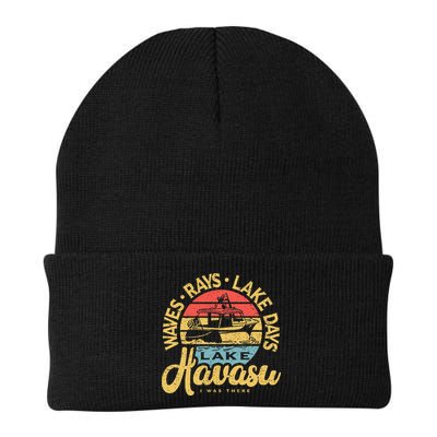 Lake Havasu Arizona Boat Sandbar Party Summer Vacation Beanie