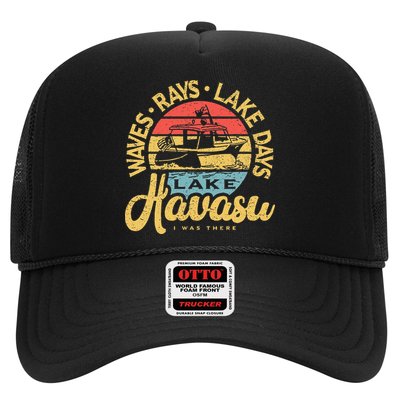 Lake Havasu Arizona Boat Sandbar Party Summer Vacation Trucker Hat
