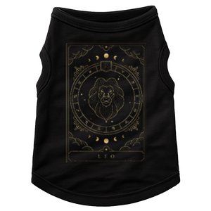 Leo Horoscope And Zodiac Constellation Symbol Doggie Tank