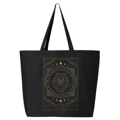 Leo Horoscope And Zodiac Constellation Symbol 25L Jumbo Tote