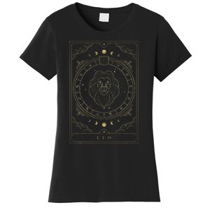 Leo Horoscope And Zodiac Constellation Symbol Women's T-Shirt