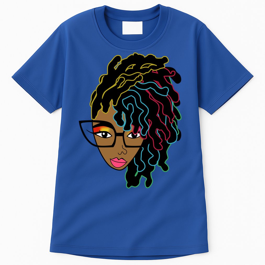 Locd Hair African American Black Pride Gift Tall T-Shirt