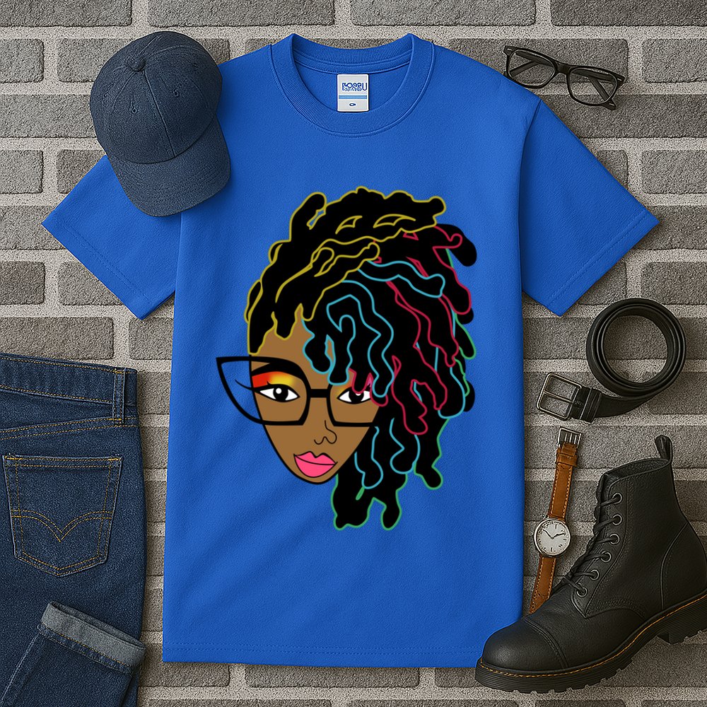 Locd Hair African American Black Pride Gift Tall T-Shirt