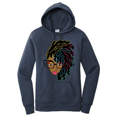 Locd Hair African American Black Pride Gift Women's Pullover Hoodie