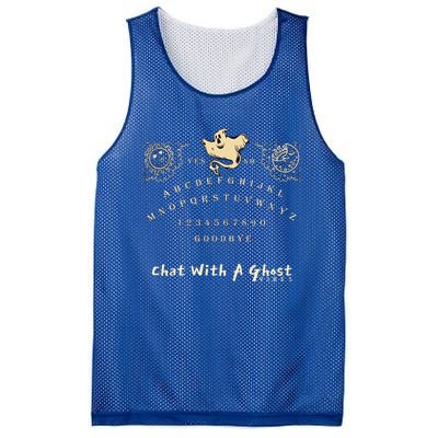 Lets Have A Chat With A Ghost Vibe Spirit Ouija Board Gift Mesh Reversible Basketball Jersey Tank