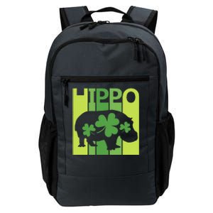 Lucky Hippo Animal St Patrick's Day Irish Gift Daily Commute Backpack