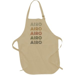 Love Heart Airo Grunge Full-Length Apron With Pockets