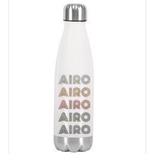 Love Heart Airo Grunge Stainless Steel Insulated Water Bottle