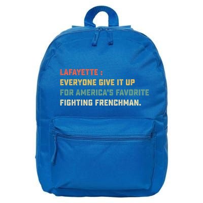 Lafayette Hamilton America Favorite Fighting French Gift 16 in Basic Backpack