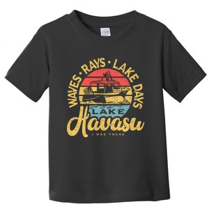 Lake Havasu Arizona Boat Sandbar Party Summer Vacation Toddler T-Shirt