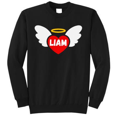 Liam Heart Angel Wings Love Sweatshirt