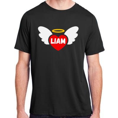 Liam Heart Angel Wings Love Adult ChromaSoft Performance T-Shirt