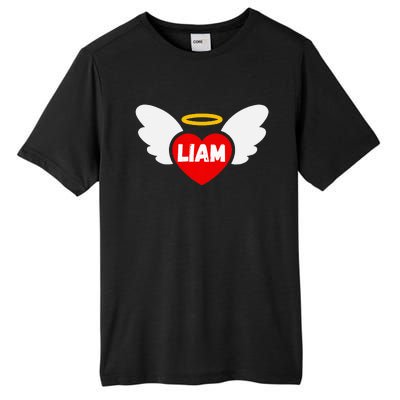 Liam Heart Angel Wings Love Tall Fusion ChromaSoft Performance T-Shirt