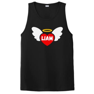 Liam Heart Angel Wings Love PosiCharge Competitor Tank