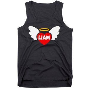 Liam Heart Angel Wings Love Tank Top