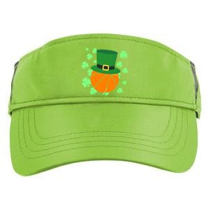 Leprechaun Hat Basketball St Patricks Day Meaningful Gift Adult Drive Performance Visor