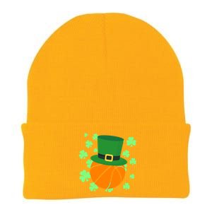 Leprechaun Hat Basketball St Patricks Day Meaningful Gift Knit Cap Winter Beanie