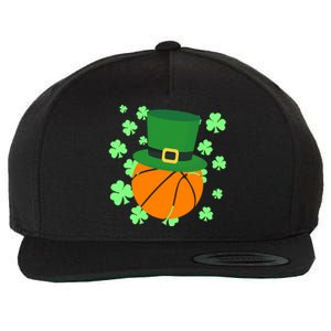 Leprechaun Hat Basketball St Patricks Day Meaningful Gift Wool Snapback Cap