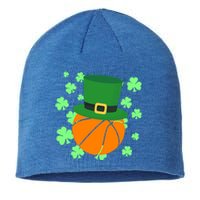 Leprechaun Hat Basketball St Patricks Day Meaningful Gift Sustainable Beanie