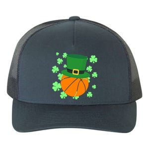 Leprechaun Hat Basketball St Patricks Day Meaningful Gift Yupoong Adult 5-Panel Trucker Hat