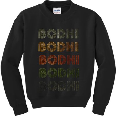 Love Heart Bodhi Grungevintage Style Black Bodhi Kids Sweatshirt