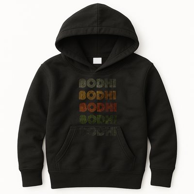 Love Heart Bodhi Grungevintage Style Black Bodhi Kids Hoodie