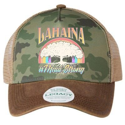 Lahaina Hawaii Banyan Tree #Maui Strong Legacy Tie Dye Trucker Hat