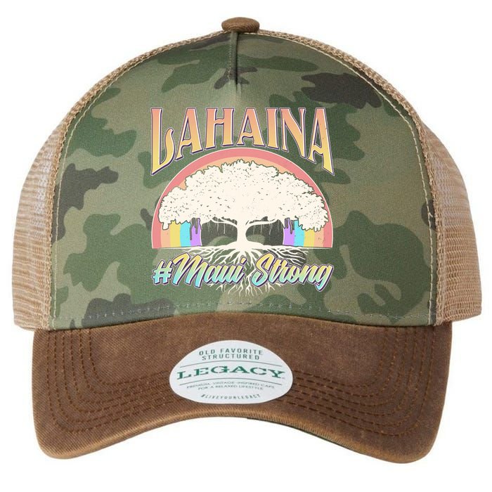 Lahaina Hawaii Banyan Tree #Maui Strong Legacy Tie Dye Trucker Hat