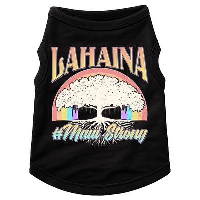 Lahaina Hawaii Banyan Tree #Maui Strong Doggie Tank