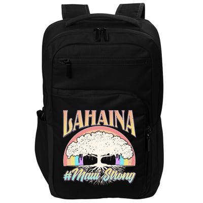 Lahaina Hawaii Banyan Tree #Maui Strong Impact Tech Backpack