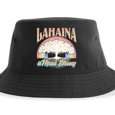 Lahaina Hawaii Banyan Tree #Maui Strong Sustainable Bucket Hat