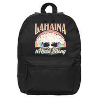 Lahaina Hawaii Banyan Tree #Maui Strong 16 in Basic Backpack