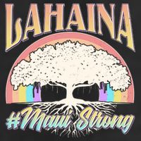 Lahaina Hawaii Banyan Tree #Maui Strong 12oz Stainless Steel Coffee Mug