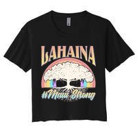 Lahaina Hawaii Banyan Tree #Maui Strong Crop Top