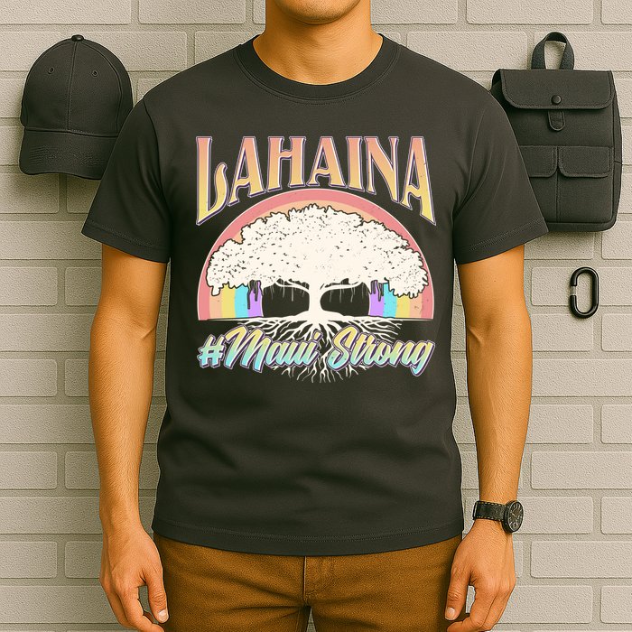 Lahaina Hawaii Banyan Tree #Maui Strong T-Shirt