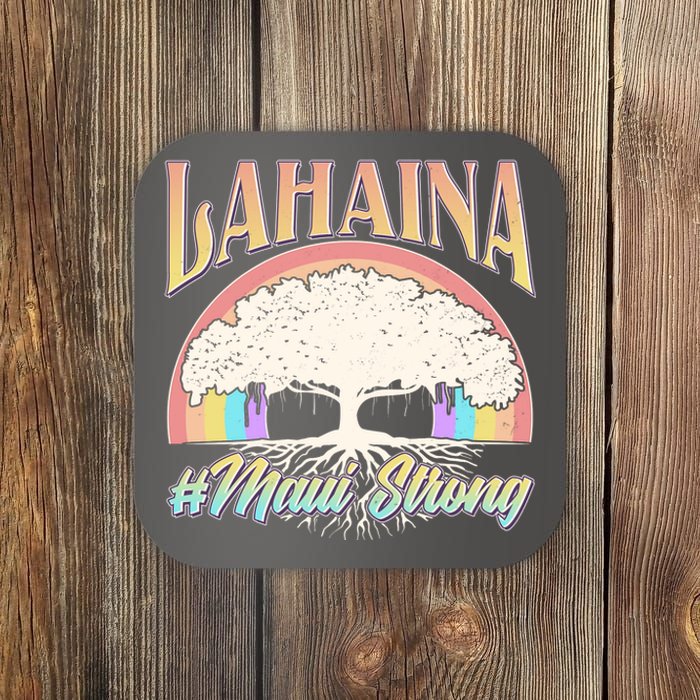 Lahaina Hawaii Banyan Tree #Maui Strong Coaster