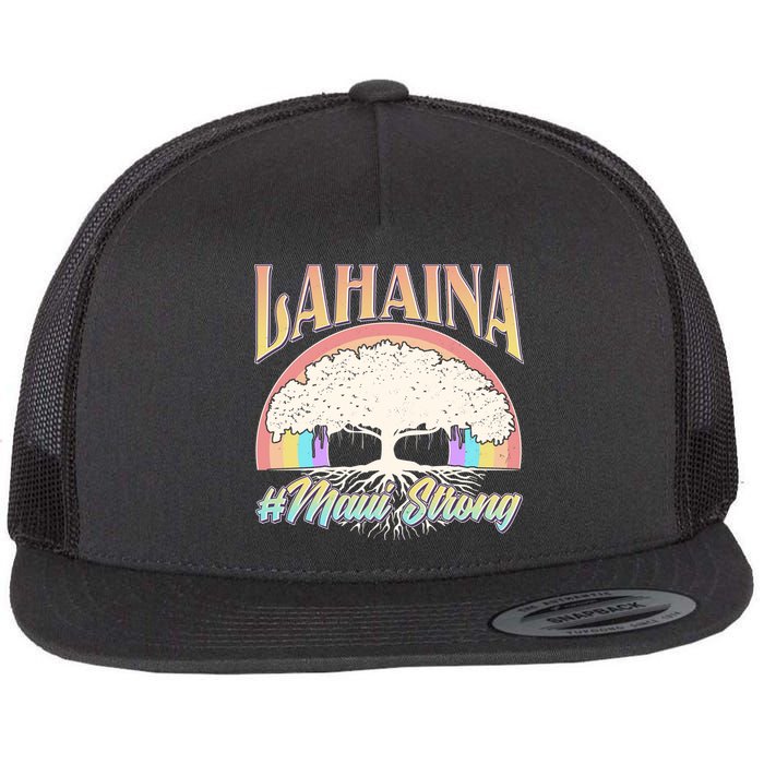 Lahaina Hawaii Banyan Tree #Maui Strong Flatbill Hat