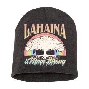 Lahaina Hawaii Banyan Tree #Maui Strong Short Acrylic Beanie