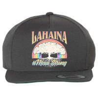 Lahaina Hawaii Banyan Tree #Maui Strong Wool Snapback Cap