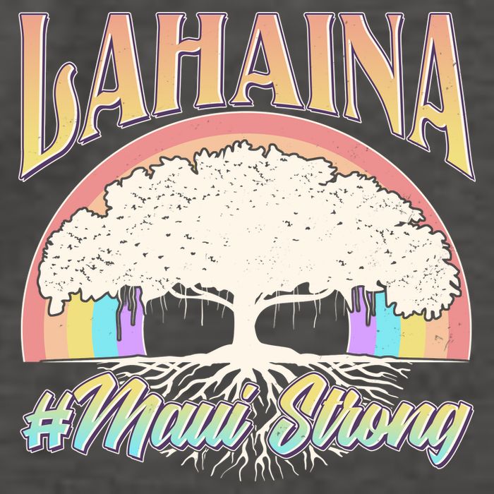 Lahaina Hawaii Banyan Tree #Maui Strong Vector Backpack